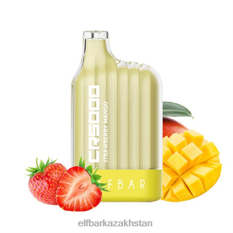 CR5000 Disposable Vape 5000 Puffs ELFBAR Strawberry Mango 8L86233