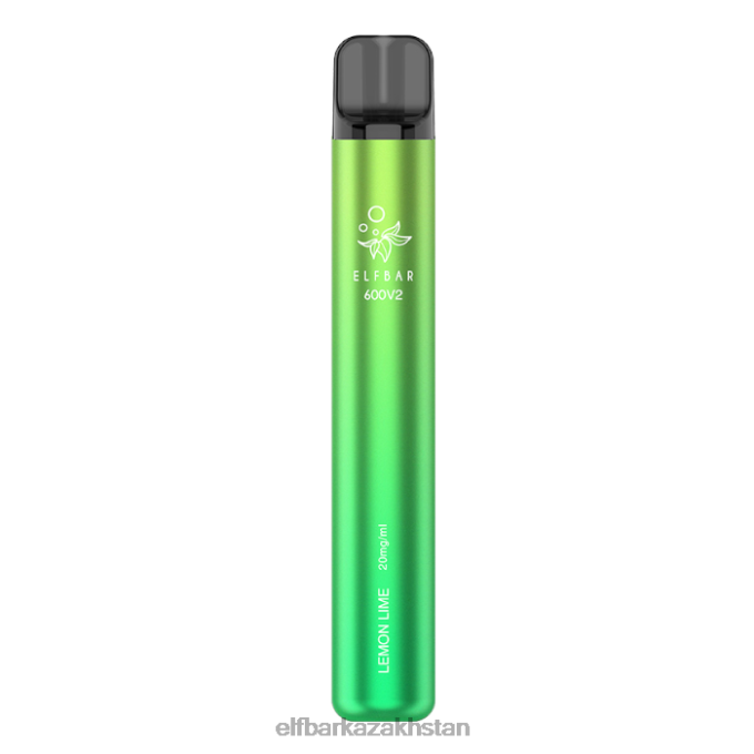 CV4D315 ELFBAR 600V2 Disposable Vape - 20mg Lemon Lime