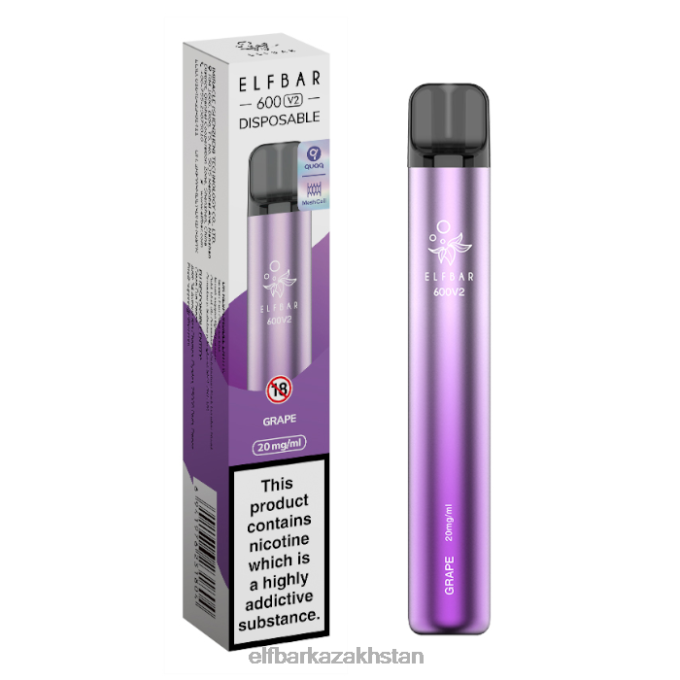 CV4D31 ELFBAR 600V2 Disposable Vape - 20mg Blueberry