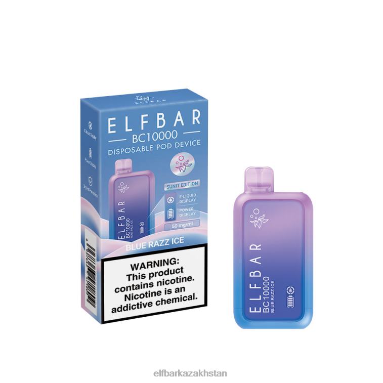 Disposable Vape New BC10000 10000Puffs ELFBAR Blue Razz Ice 8L86236