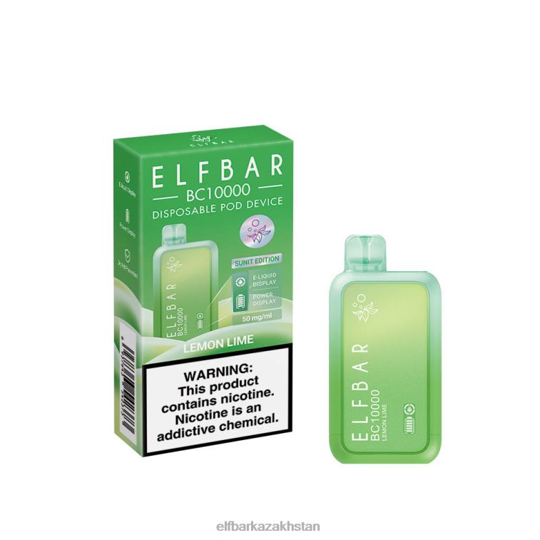 Disposable Vape New BC10000 10000Puffs ELFBAR Lemon Lime 8L86241