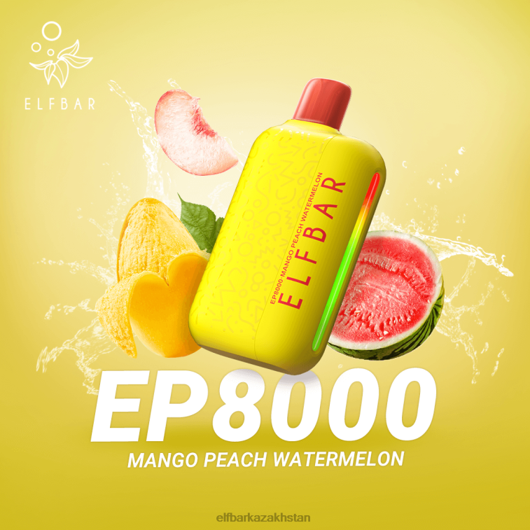 Disposable Vape New EP8000 Puffs ELFBAR Double Mango 8L86268