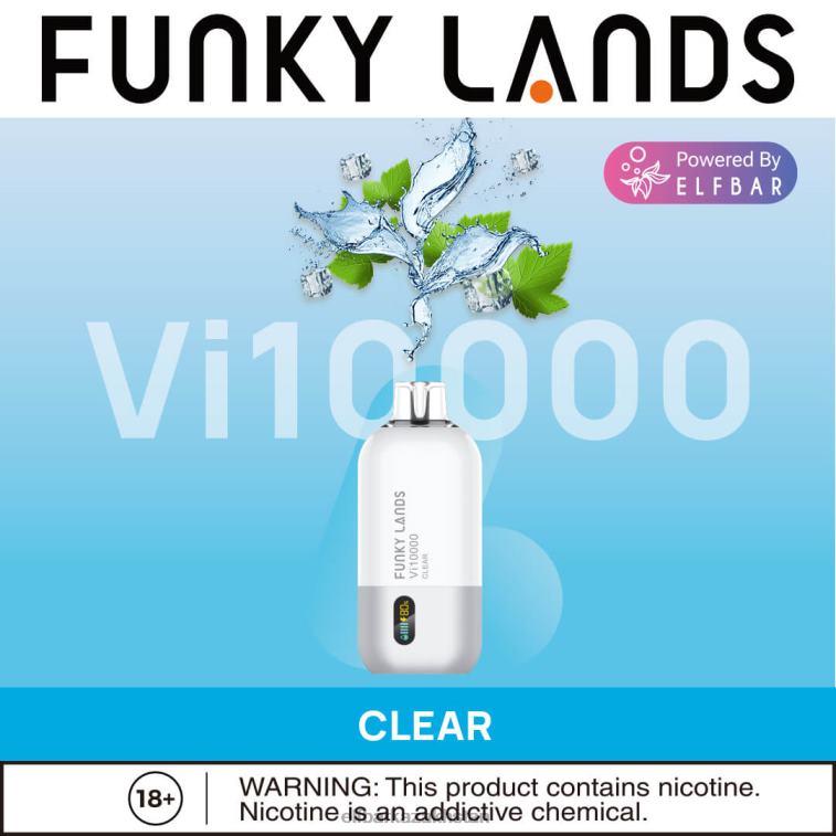 Funky Lands Disposable Vape Vi10000 Puffs ELFBAR Classic Ice Coffee 8L862170