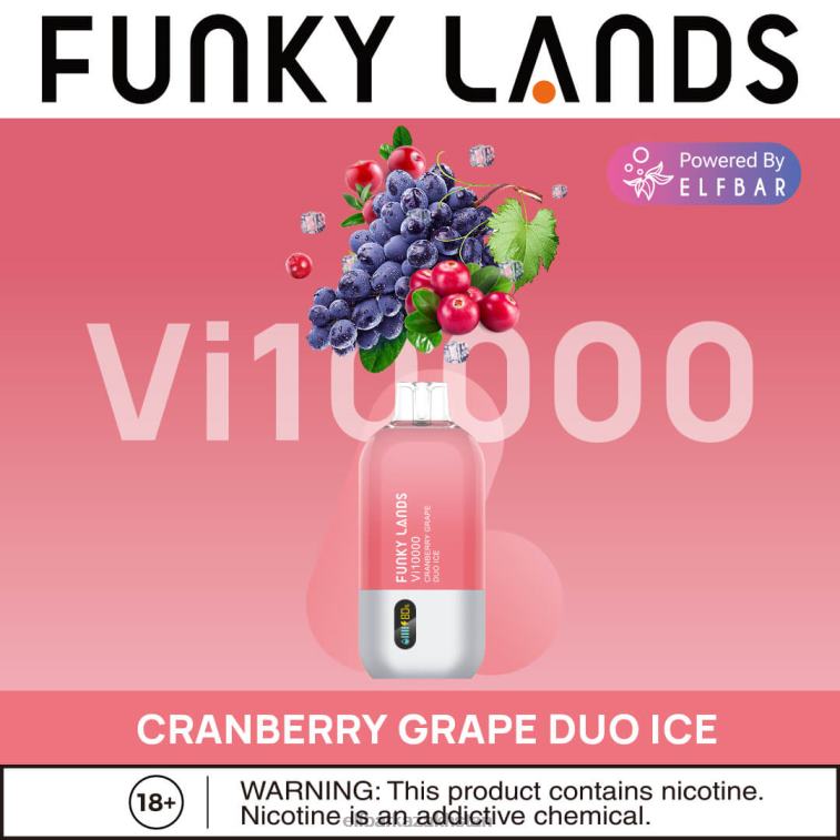 Funky Lands Disposable Vape Vi10000 Puffs ELFBAR Classic Ice Coffee 8L862170