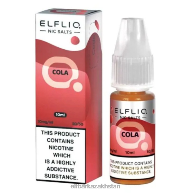 CV4D3193 ELFBAR ElfLiq Nic Salts - Cola - 10ml-5mg Original