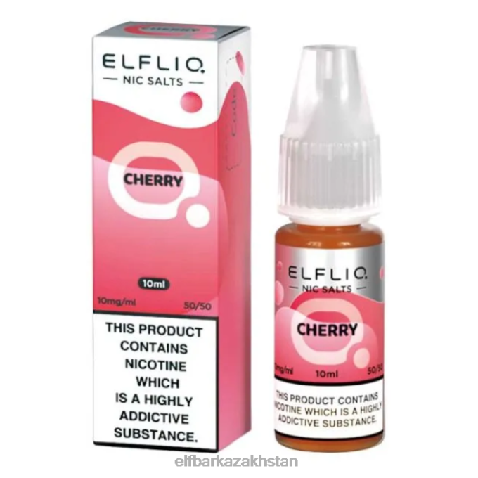 CV4D3198 ELFBAR ElfLiq Nic Salts - Cherry - 10ml-5mg Original