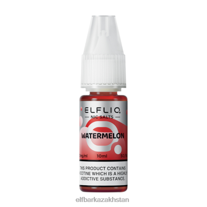 CV4D3204 ELFBAR ELFLIQ Watermelon Nic Salts - 10ml-10 mg/ml Original