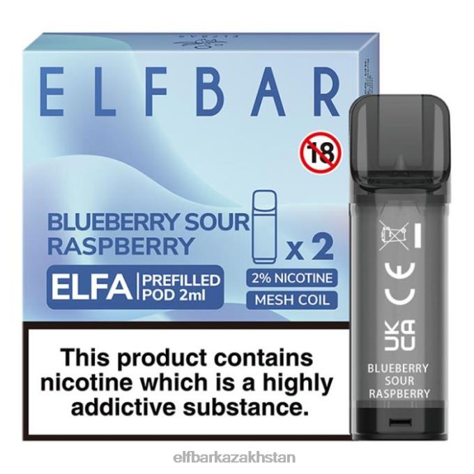 CV4D3116 ELFBAR Elfa Pre-Filled Pod - 2ml - 20mg (2 Pack) Apple Peach