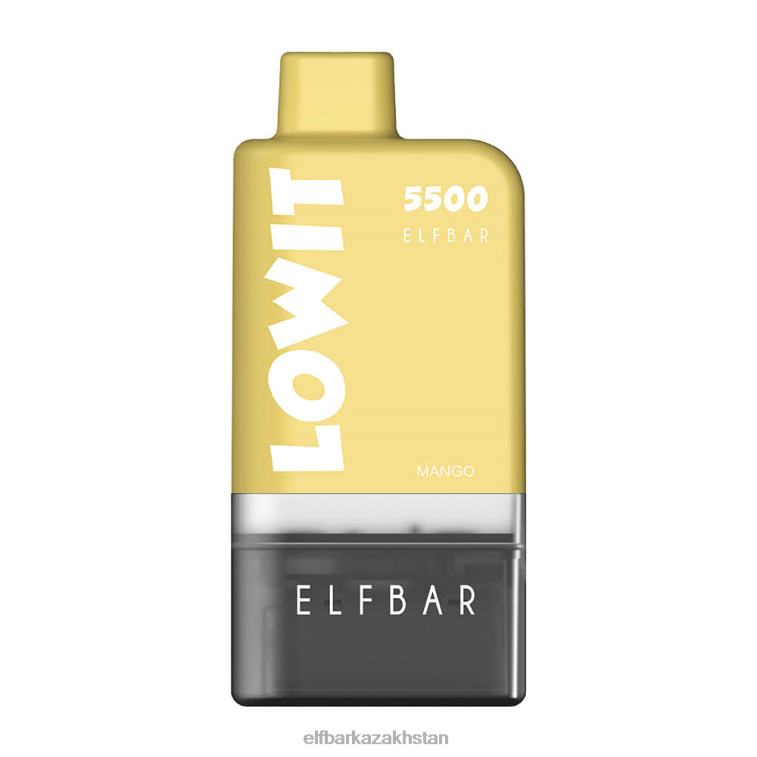 Prefilled Pod Kit LOWIT 5500 2%Nic ELFBAR Mango 8L862133