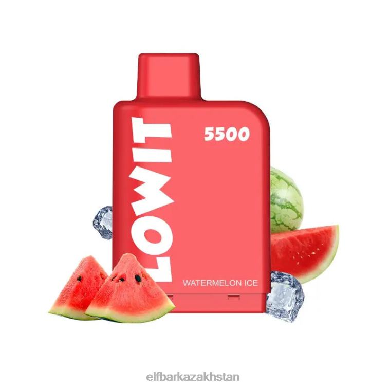 Prefilled Pod LOWIT 5500 Puffs 2%Nic ELFBAR Watermelon Ice 8L862145